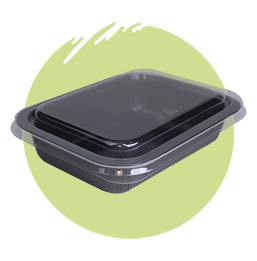 41345 Round Rolled Rim Tray