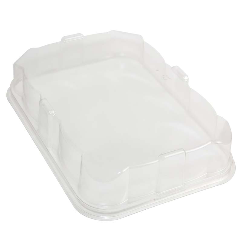 Lid for Square Rolled Rim Tray 00202