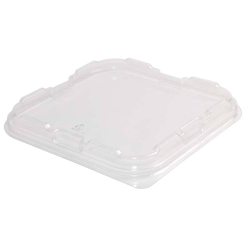 Lid for Square Rolled Rim Tray